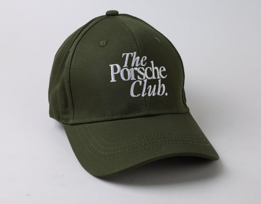 The Porsche club green hat