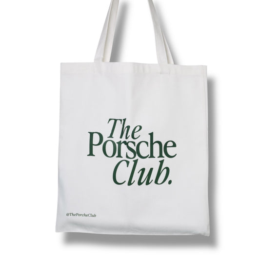 The Porsche club tote bag