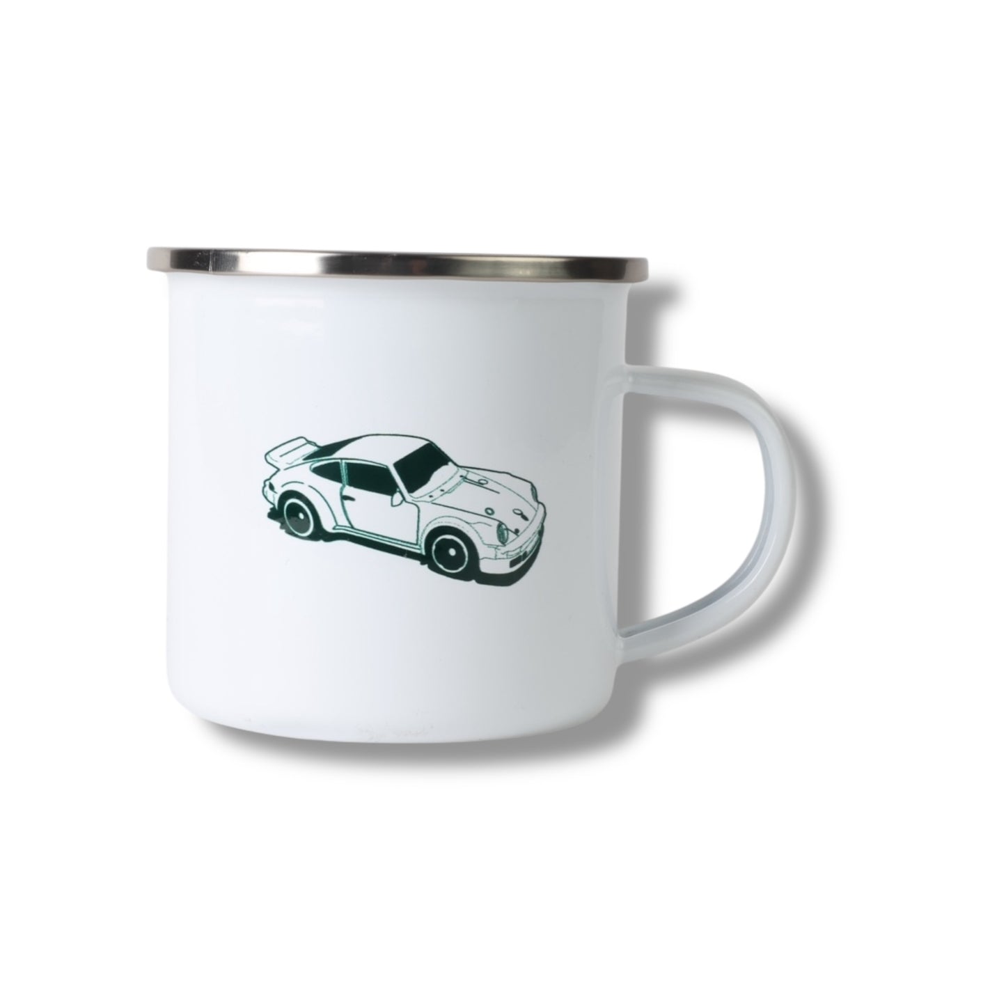 The Porsche Club mug .